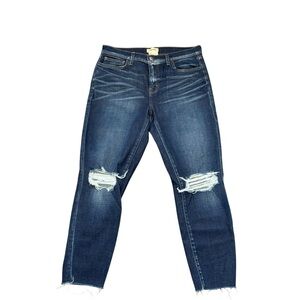 L’ AGENCE Jeans Womens Size 29 Abigail Slim High Rise Stretch Denim Dark Diamond